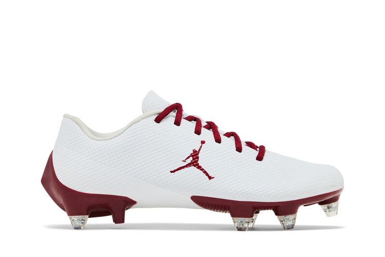 Бутсы Nike Jordan Vapor Edge Speed 360 D SMU 'Oklahoma Away' PE, белый — фото 2