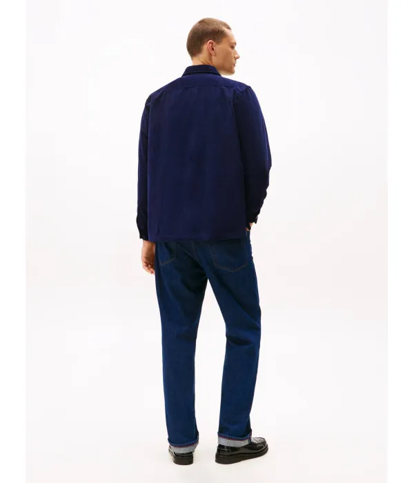 Вельветовая рубашка Loose fit Tommy Hilfiger, синий — фото 3