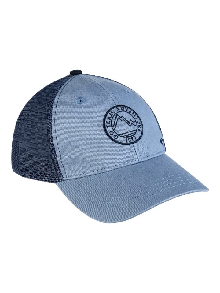 

Бейсболка Camel Active Mesh Cap mit Logostickerei, синий