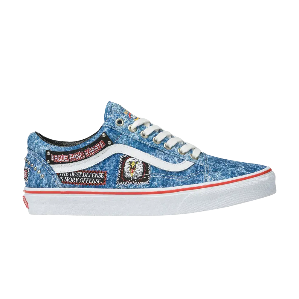 Ботинки Cobra Kai x Old Skool Vans, синий