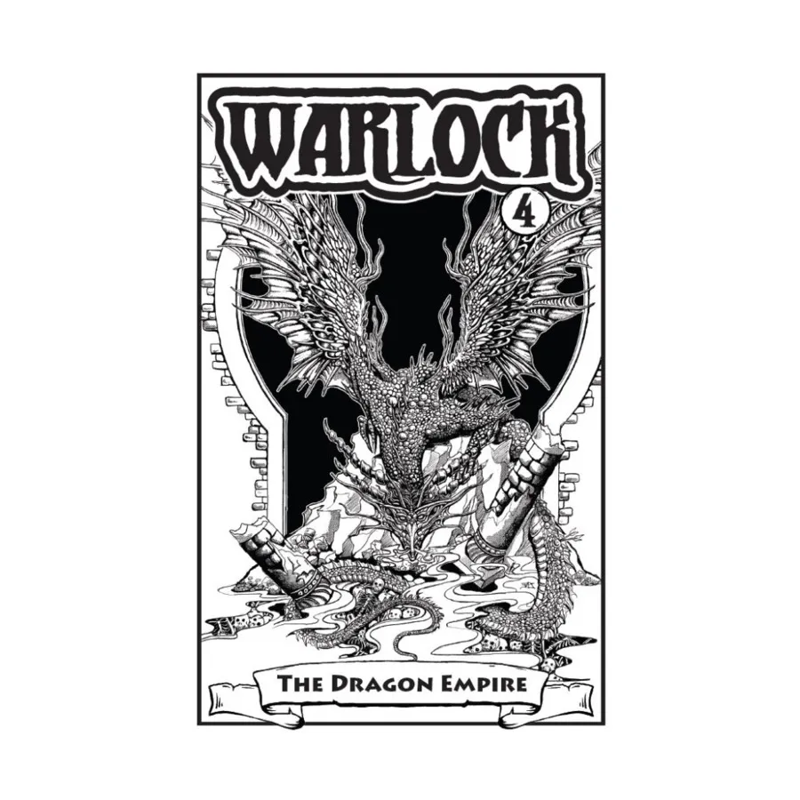 

Warlock #4 - The Dragon Empire, 5th Edition Dungeons & Dragons (Kobold Press), мягкая обложка