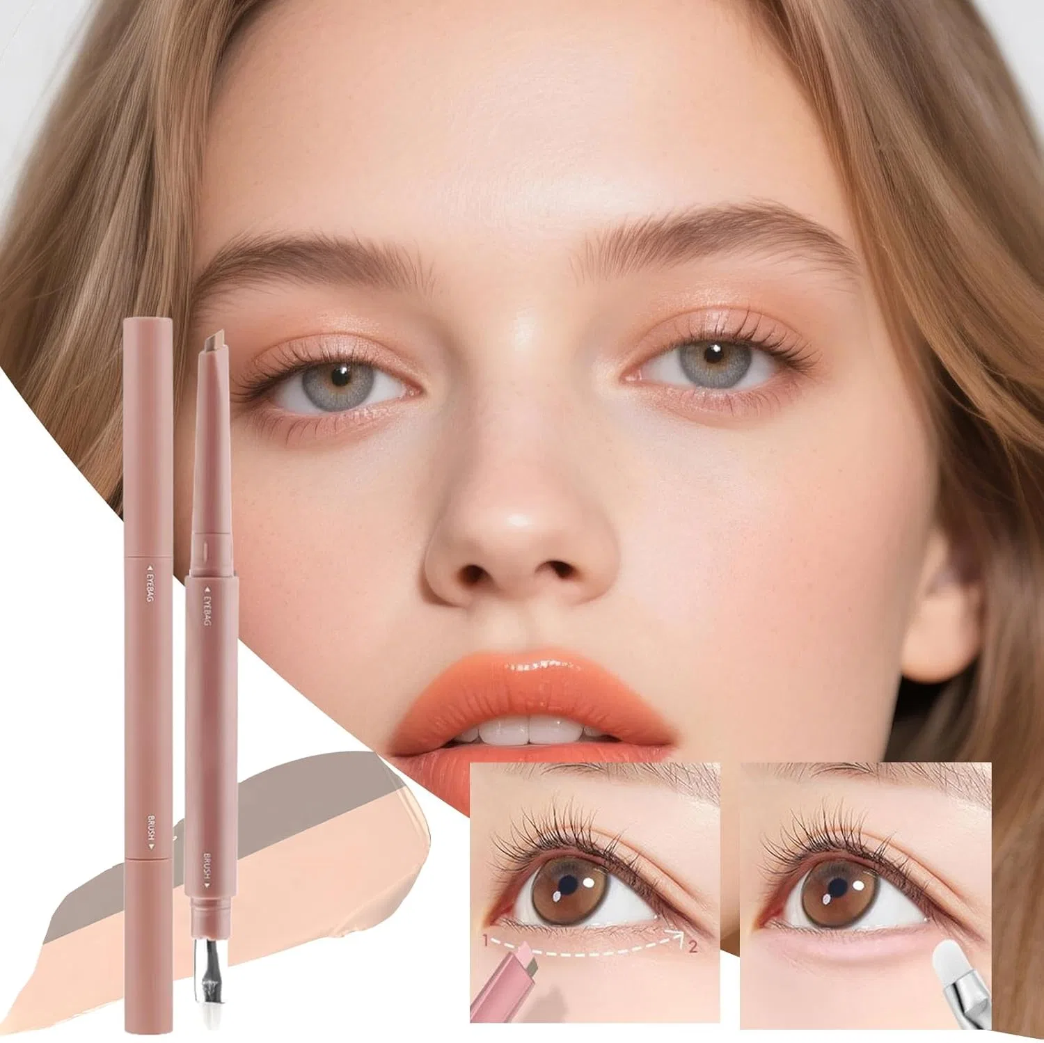 Хайлайтер для глаз Eye Brightener Stick, 2.5 г, 01# — фото 3