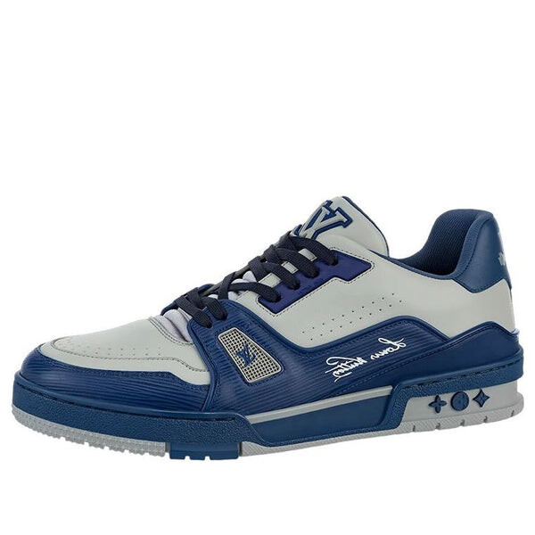 

Кроссовки trainer sneakers 'blue grey' Louis Vuitton, серый