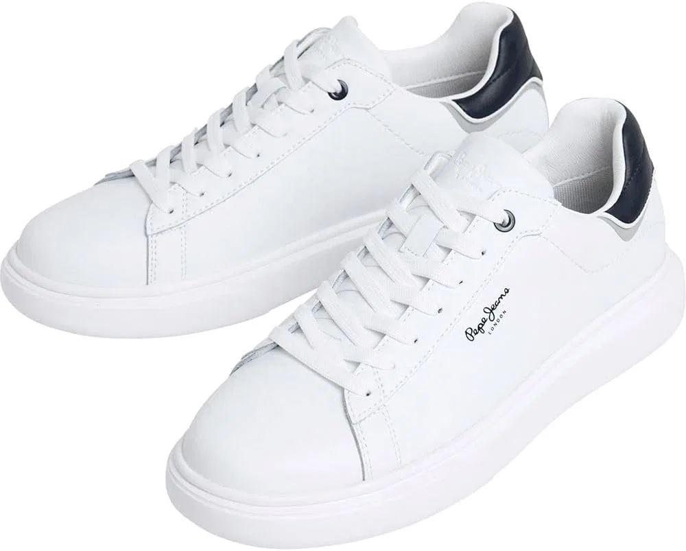 Кроссовки Pepe Jeans Herren Eaton One M Sneak, White — фото 4