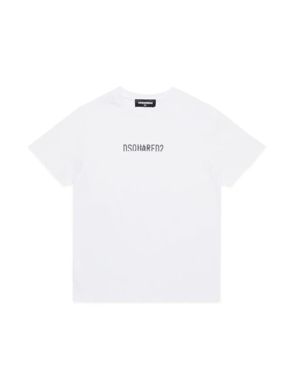 

Футболка Icon с логотипом DSQUARED2 KIDS, белый
