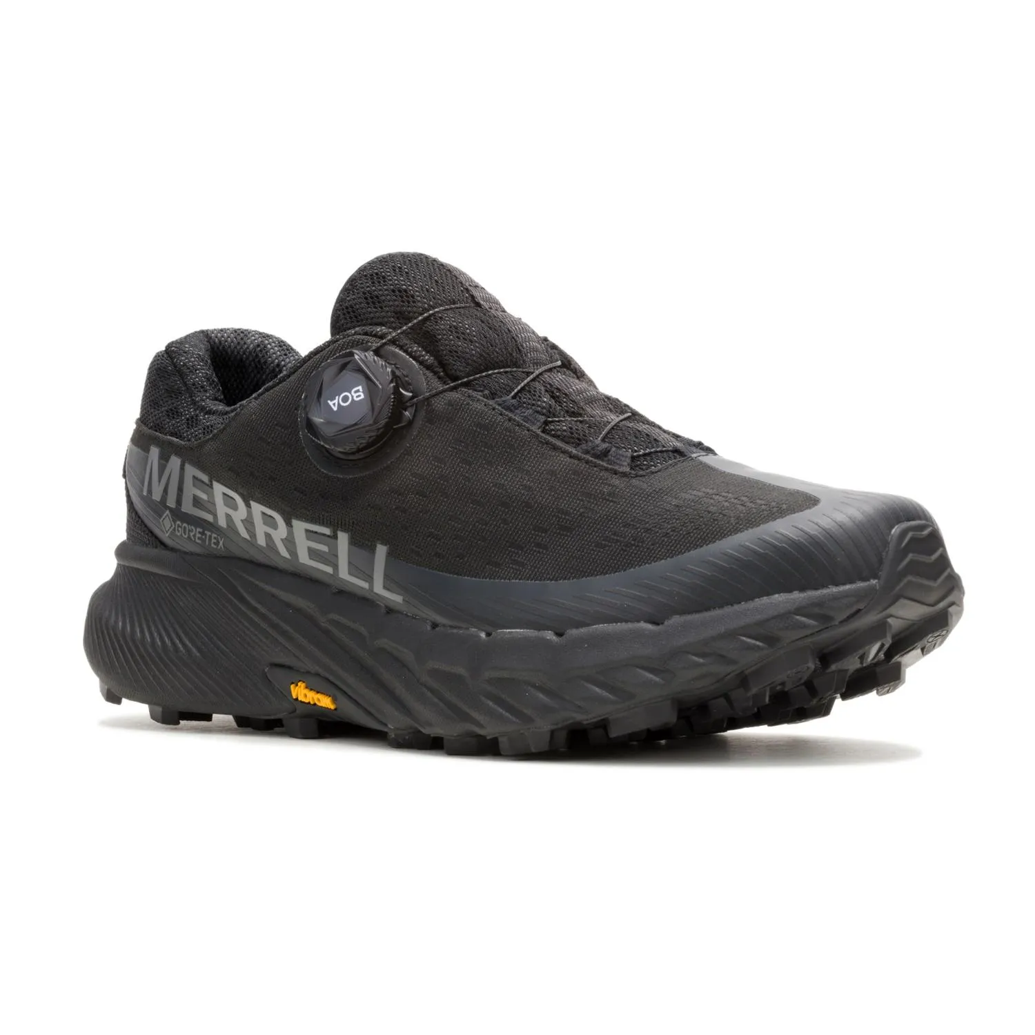 Женские трейловые кроссовки Agility Peak 5 BOA GORE-TEX Merrell, Black — фото 3