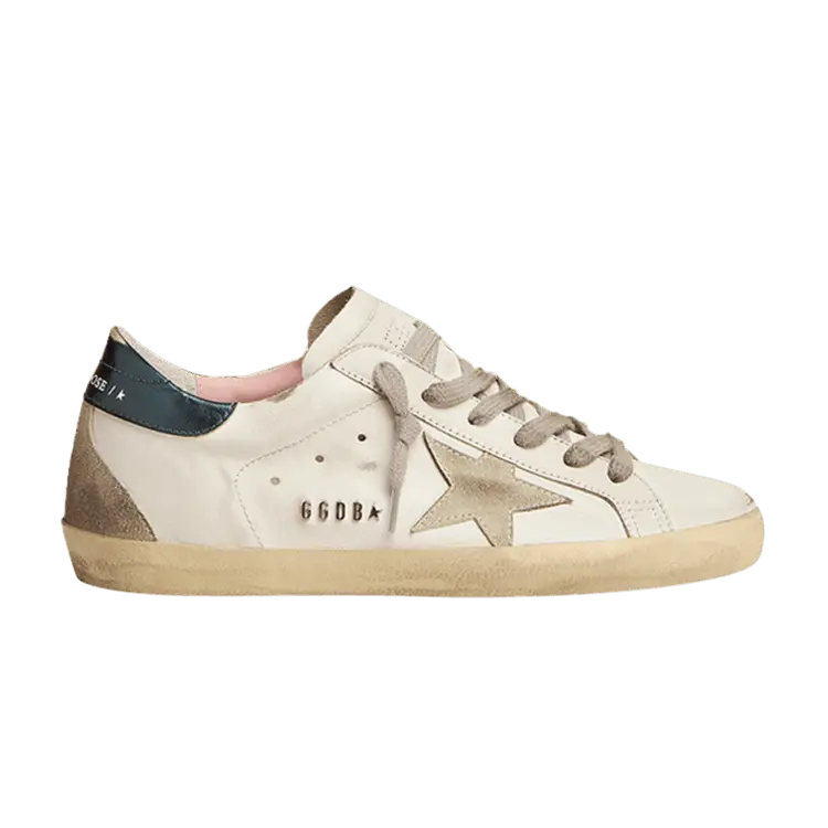 

Кроссовки Golden Goose Wmns Superstar White Petroleum, белый