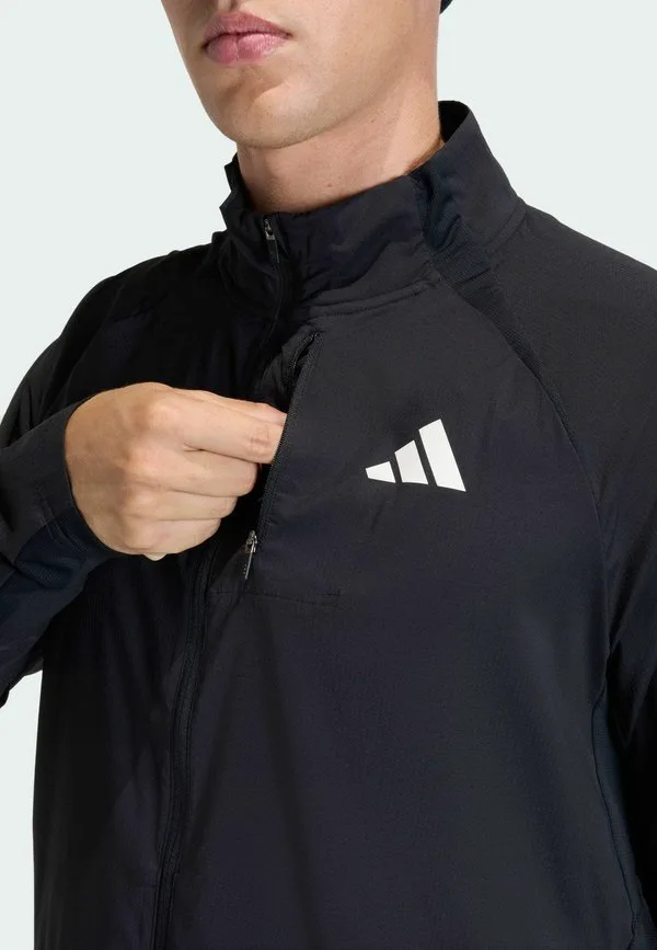 Беговая куртка Adidas Performance, Black — фото 3