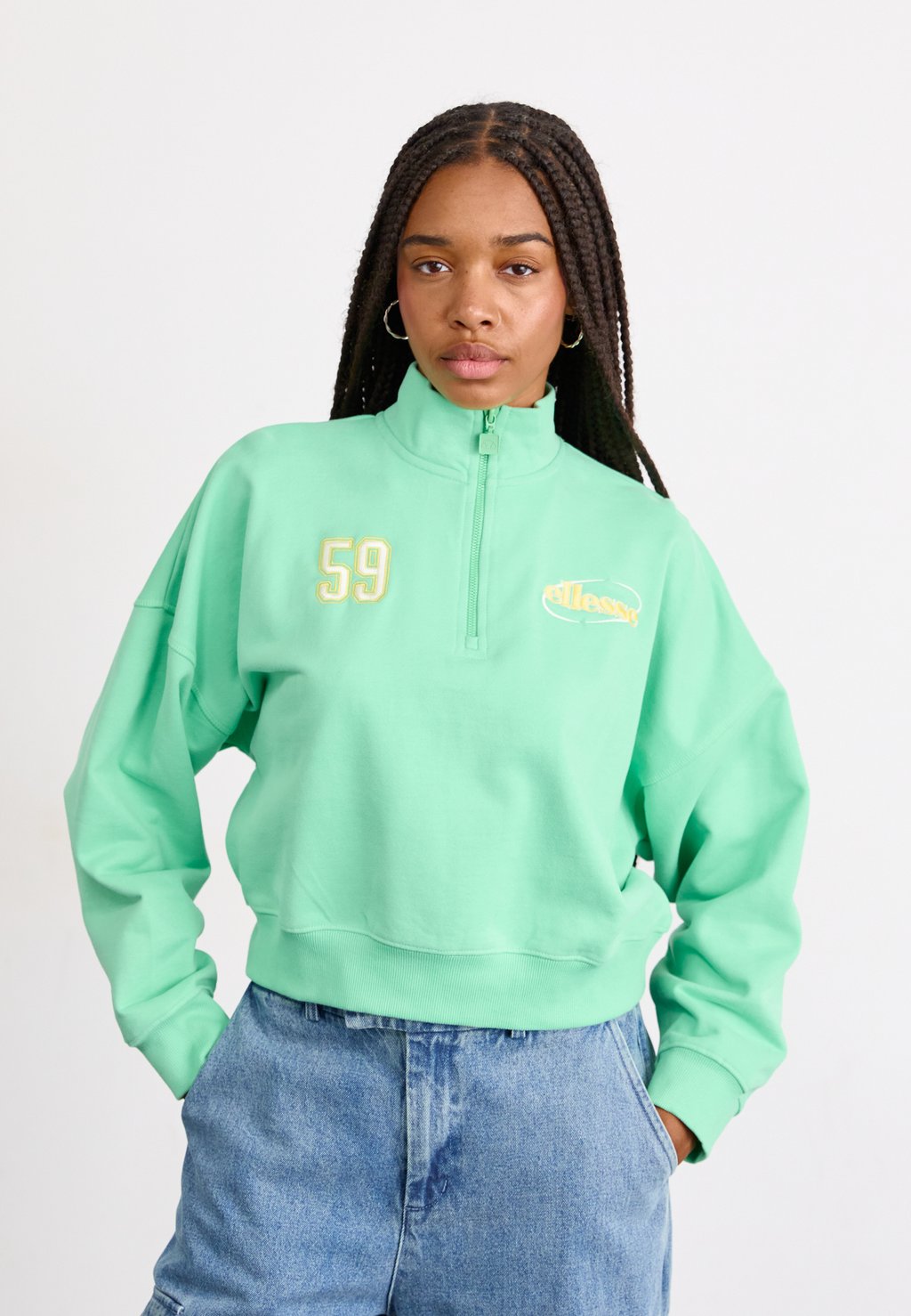 

Толстовка CONSTANTA 1/4 ZIP Ellesse, зеленый