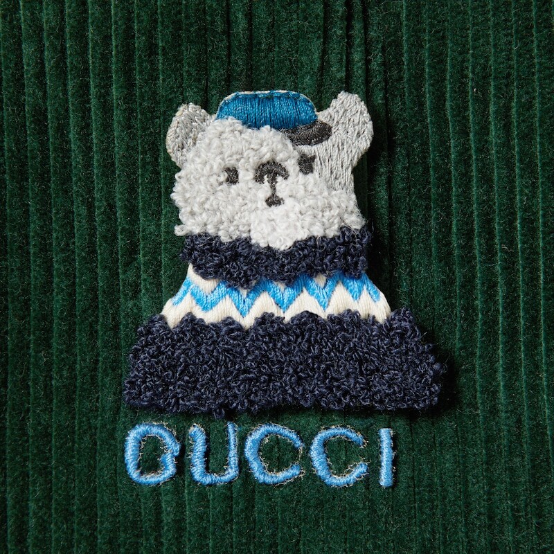 Детская куртка Gucci, темно-зеленый — фото 3