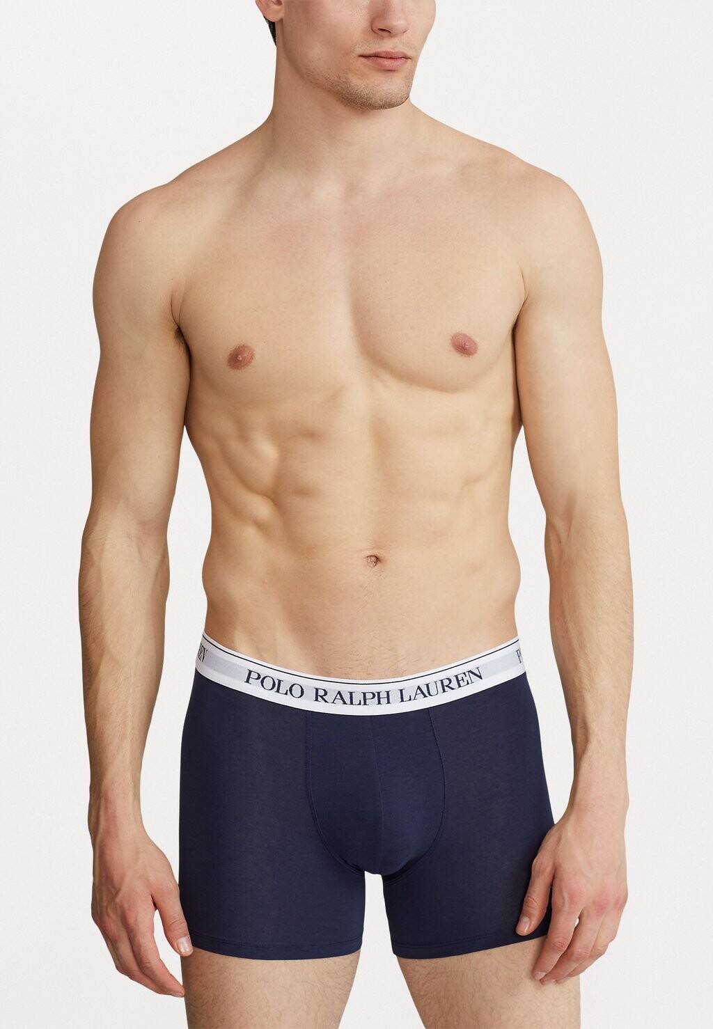 Брюки-кюлоты НАБОР 3 шт. Polo Ralph Lauren, темно-синий/белый — фото 4
