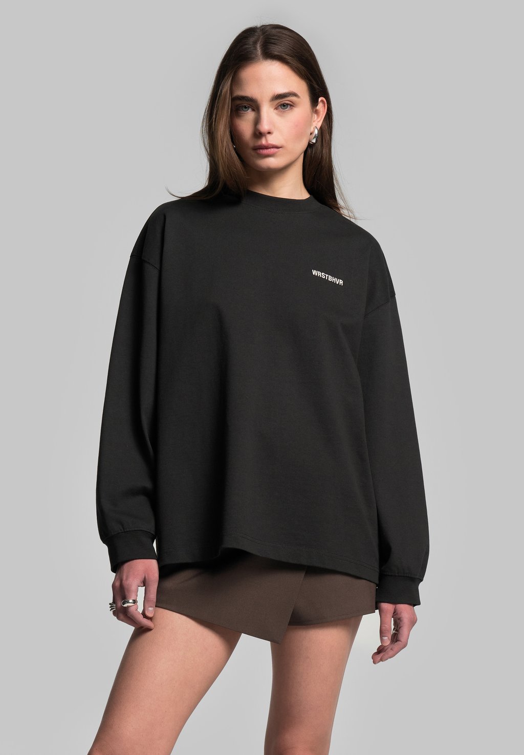 

Толстовка ARVID LONGSLEEVE WRSTBHVR, черный