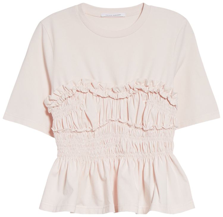 

Футболка Cecilie Bahnsen Vilde «Светло-розовая», Розовый, Футболка Cecilie Bahnsen Vilde «Светло-розовая»