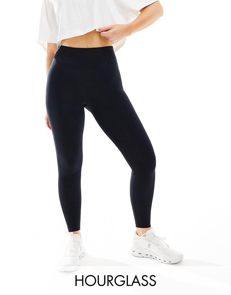 

ASOS 4505 Hourglass – Icon – Мягкие черные леггинсы для йоги
