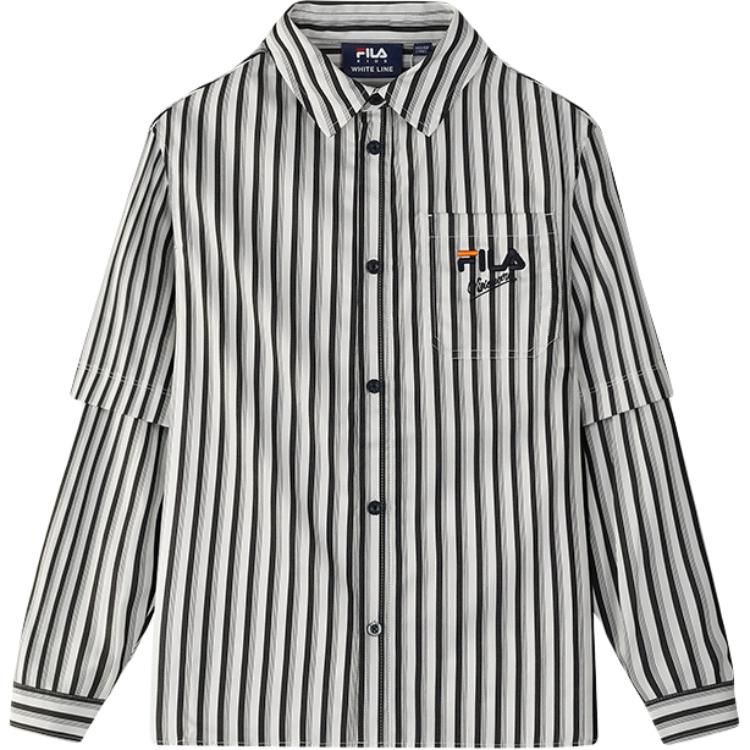 

Мужская и женская повседневные рубашка FILA, All Over Print-Za