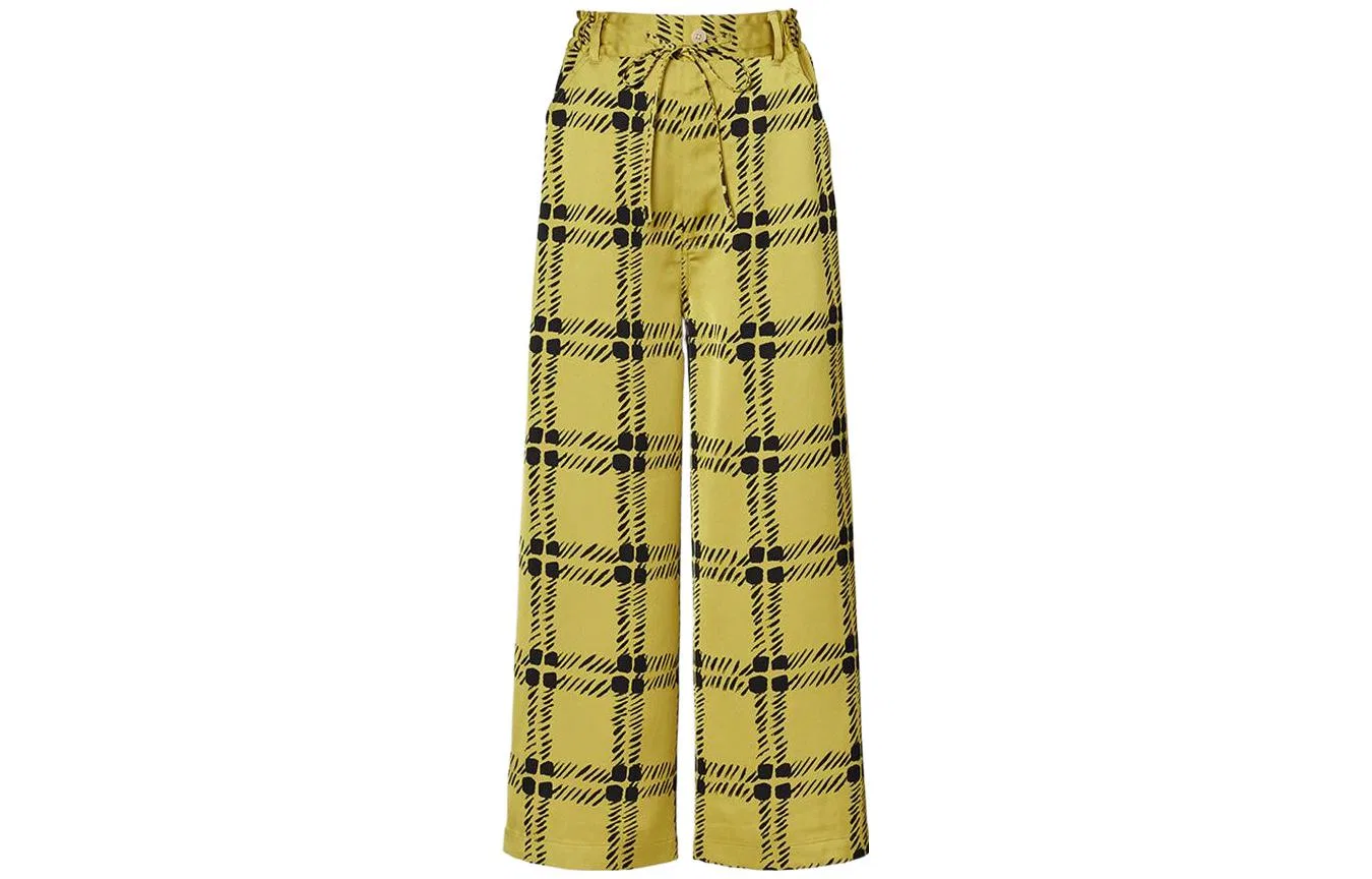 Повседневные брюки UNIQLO Mustard