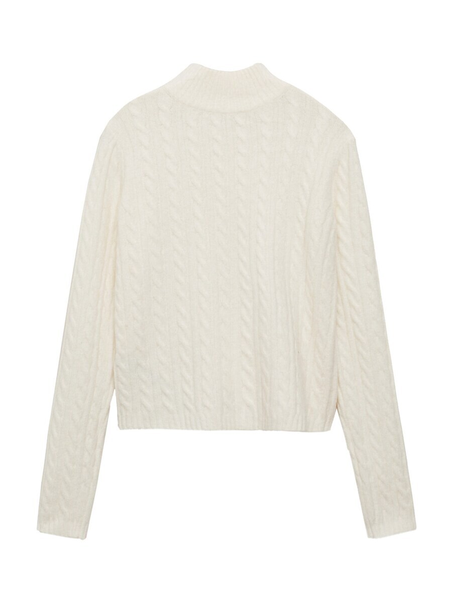 

Базовый свитер MANGO Sweater SEEDSPER, кремовый