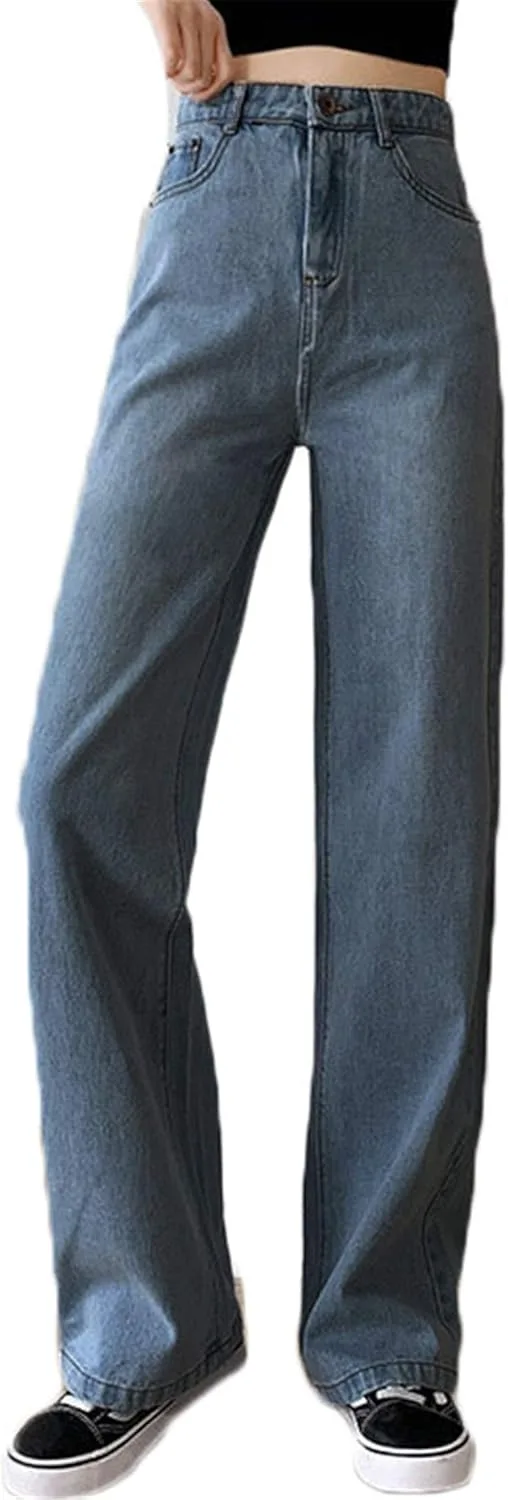 

Andongnywell женские джинсы прямые классические расслабленного кроя