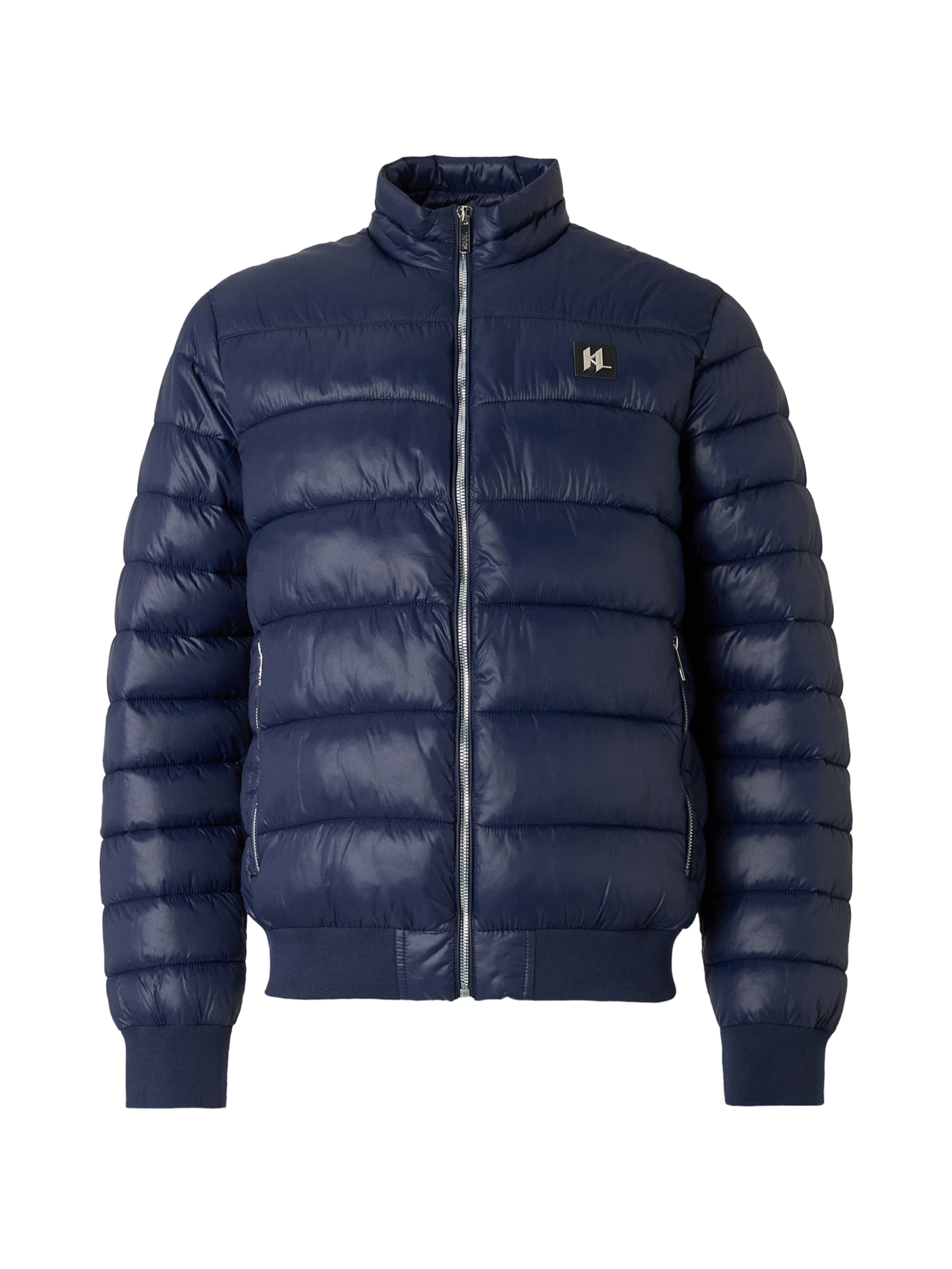 

Karl Lagerfeld Куртка для межсезонья в темно-синем цвете