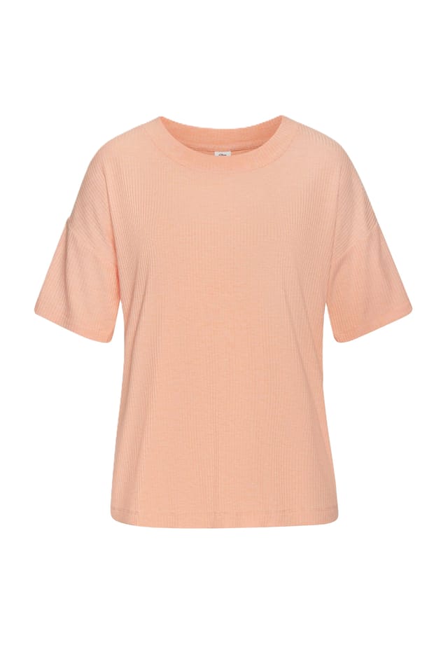 

Верхняя часть пижамы ребристая структура S.Oliver, оранжевый