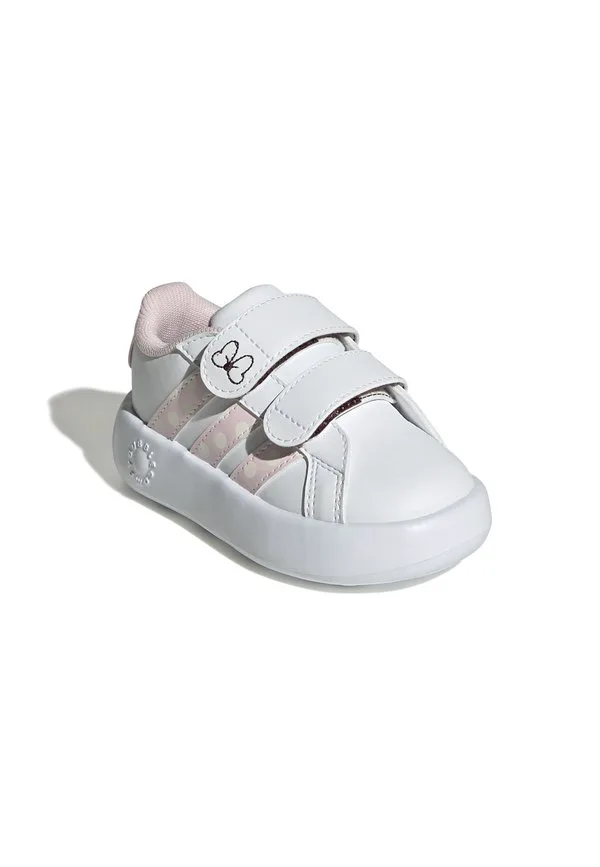 Grand court minnie cf i кроссовки для трейлраннинга Adidas Performance, Ftwr White Clear Pink Chalk White — фото 3