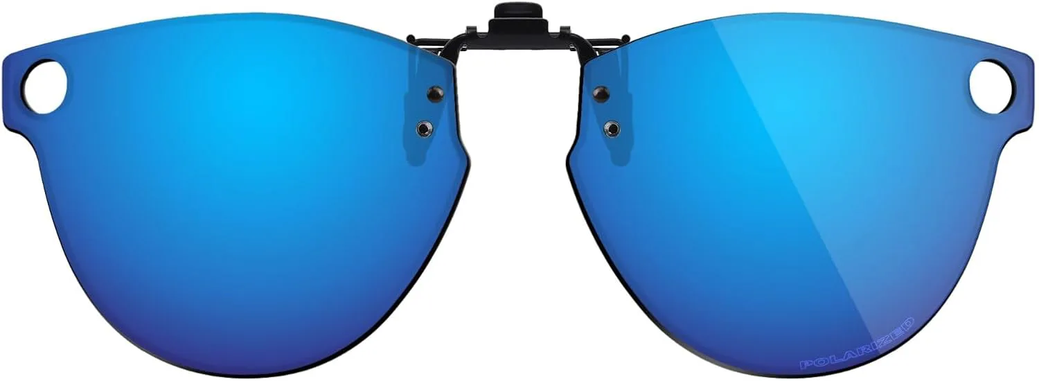 

Поляризованные солнцезащитные очки-клипсы с откидной застежкой и антибликовым покрытием для моделей Ray-Ban Meta Skyler RW4010 и Gen 2 RW4014 52 мм Fiskr, Ice Blue