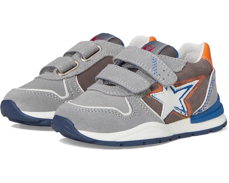 

Кроссовки Naturino Roy VL, цвет Grey/Antracite/Orange