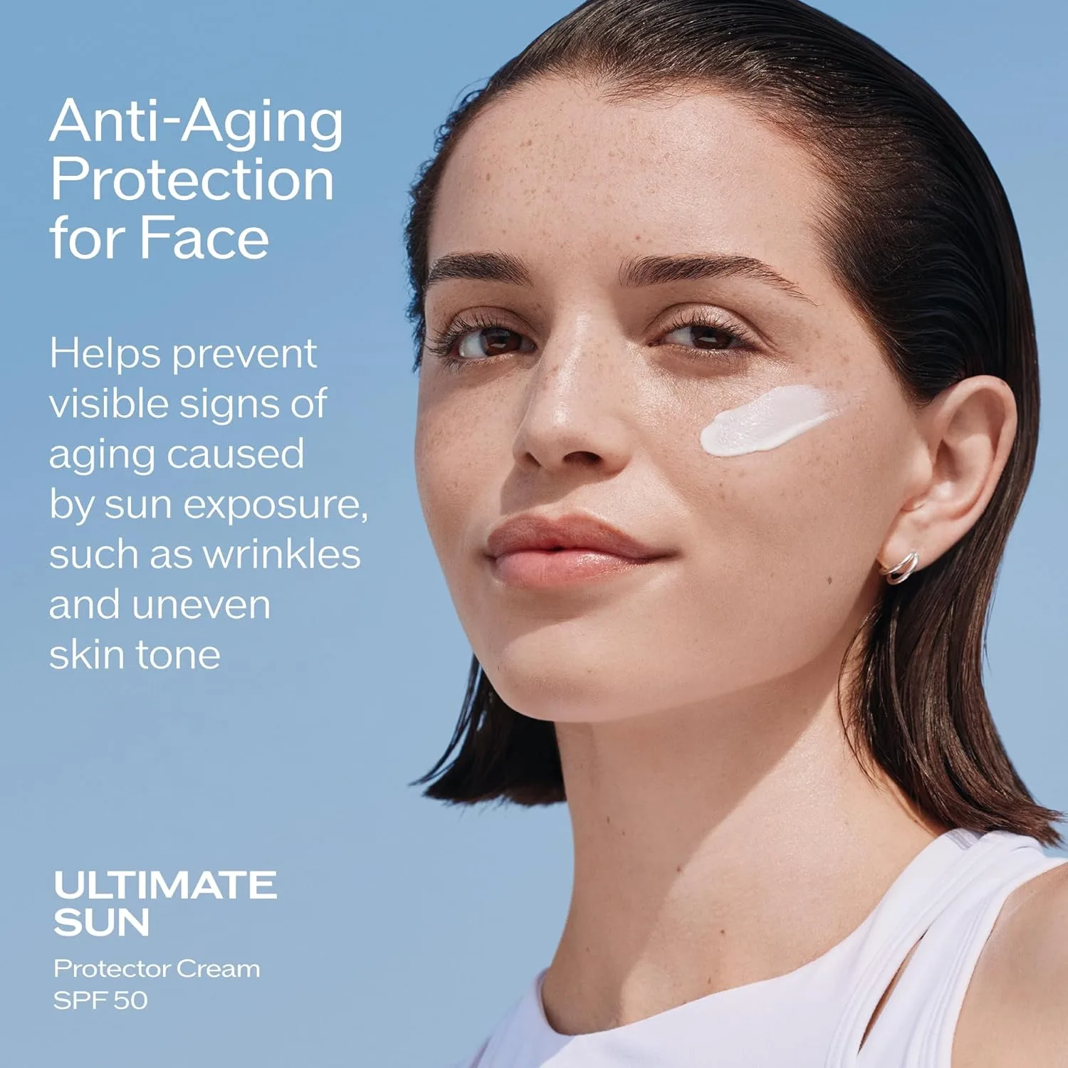 Shiseido Ultimate Sun Protector Clear Stick SPF 60+ (0.7 унции) + Sun Protector Cream (50 мл) - увлажняющий, невидимый солнцезащитный крем широкого спектра без оксибензона и октиноксата — фото 3