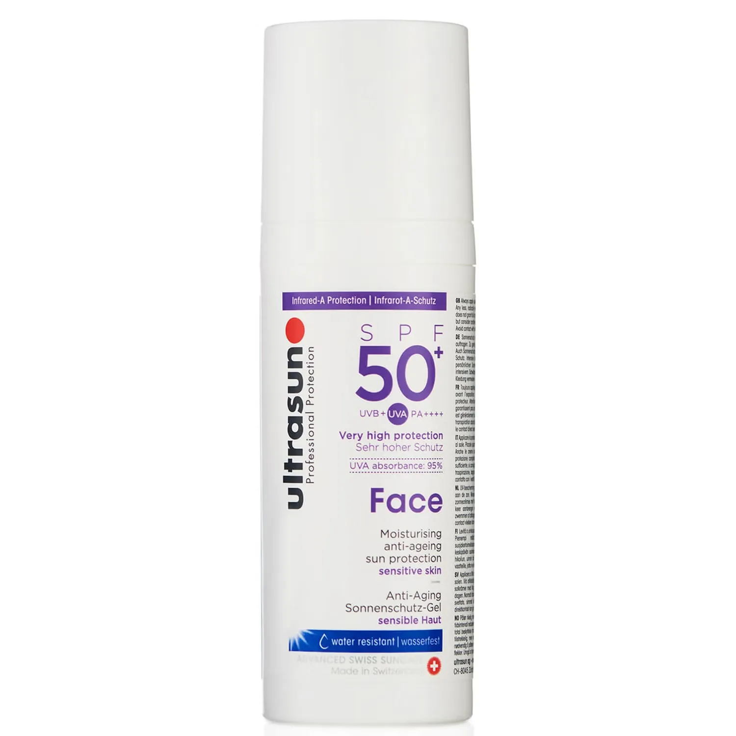 

Антивозрастной лосьон для лица SPF 50+ 50 мл Ultrasun