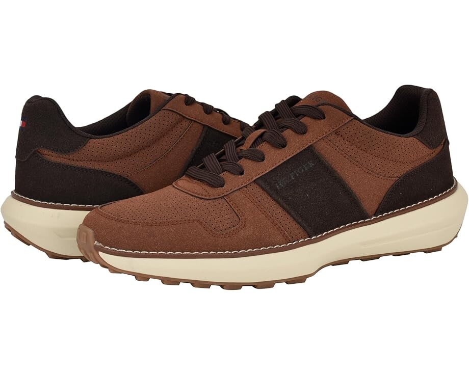 

Кроссовки Tommy Hilfiger Edman, цвет Cognac/Dark Brown, Коричневый, Кроссовки Tommy Hilfiger Edman, цвет Cognac/Dark Brown