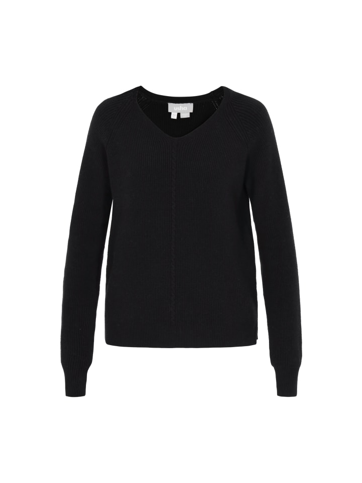 

Usha Женский свитер черного цвета