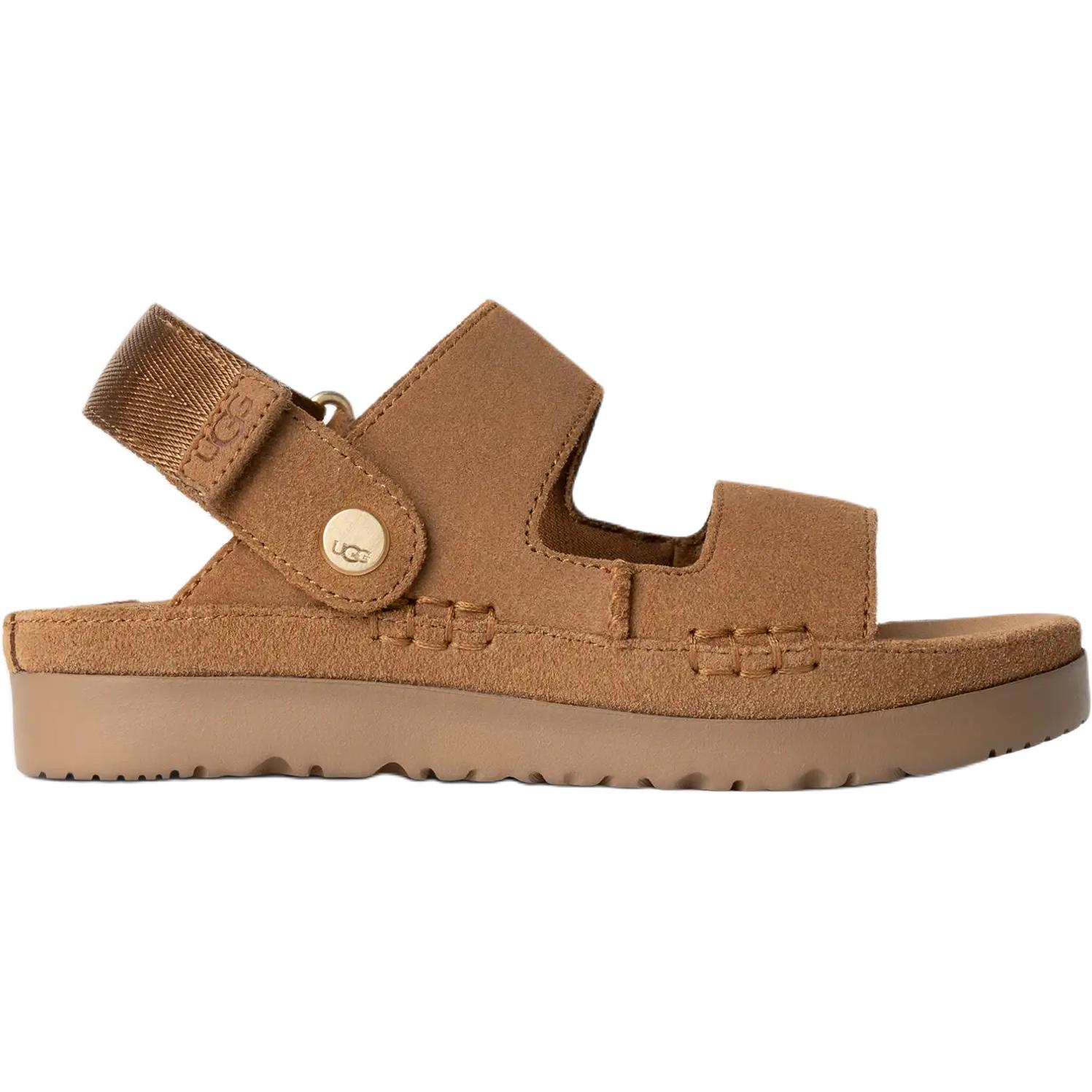 Детские сандалии с низким верхом, устойчивые к истиранию UGG, коричневый — фото 2