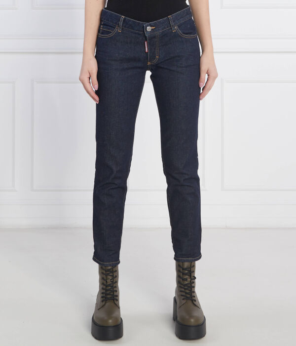 

Джинсы b-icon jennifer crop Slim fit Dsquared2, синий