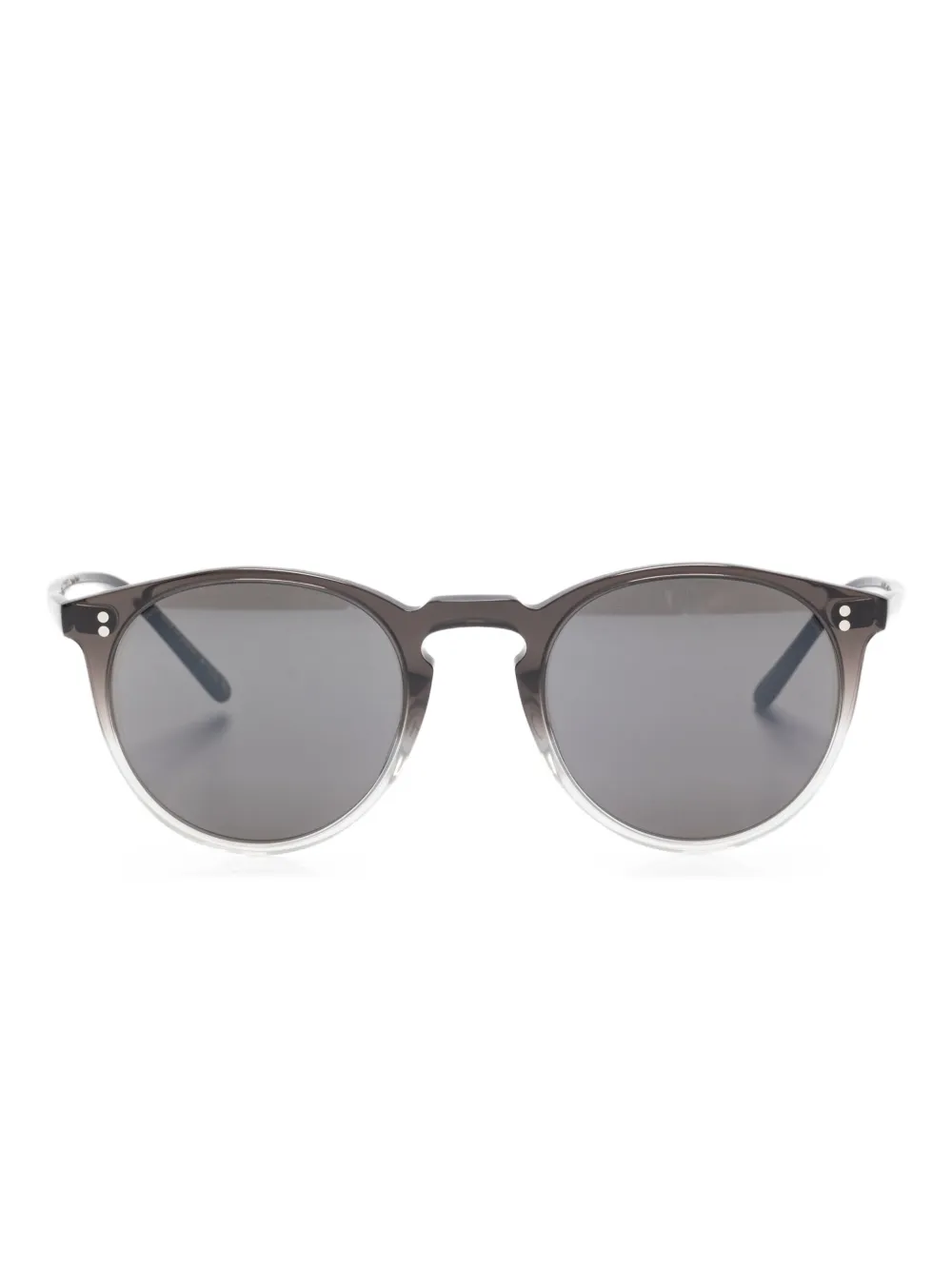 

Солнцезащитные очки в круглой оправе Oliver Peoples, черный