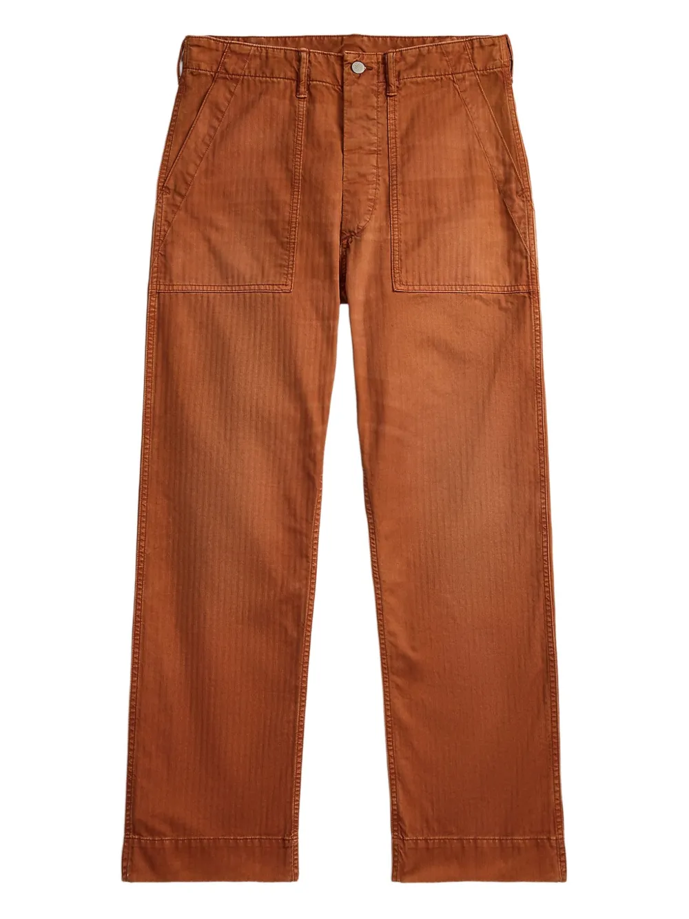 

Брюки с застежкой на пуговицах Ralph Lauren Rrl, коричневый