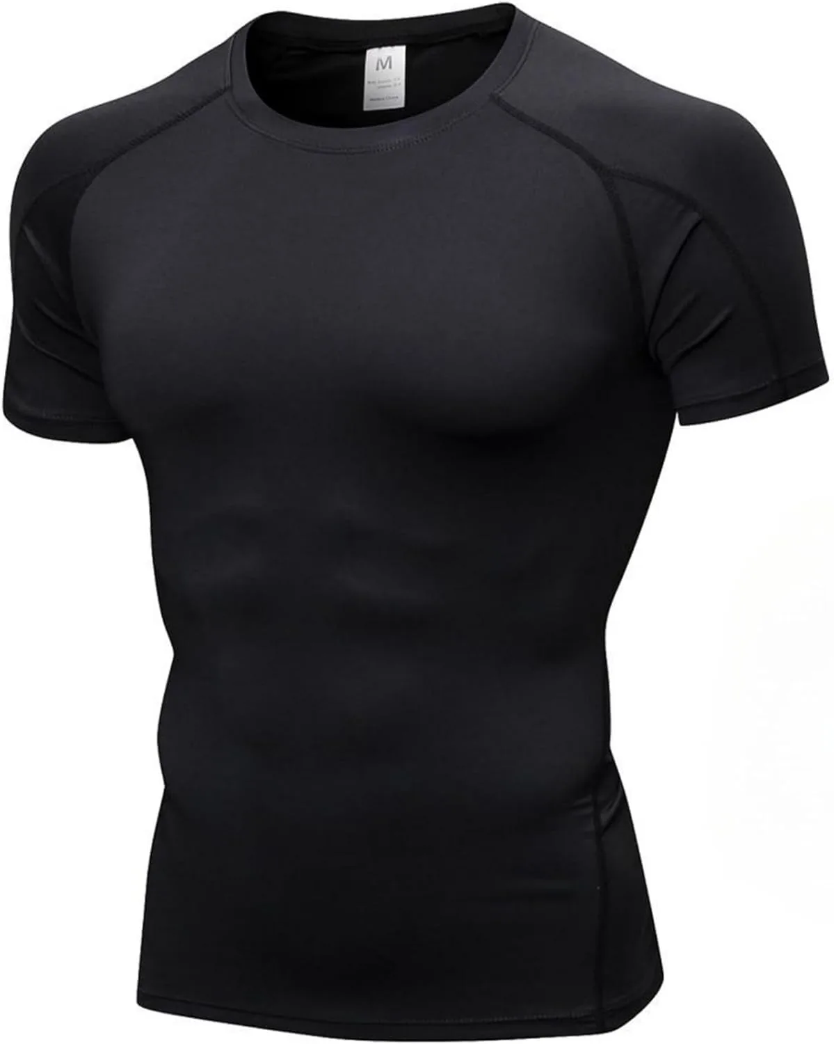 

Мужская компрессионная футболка для тренировок Moisture Wicking Quick Dry YUSHOW