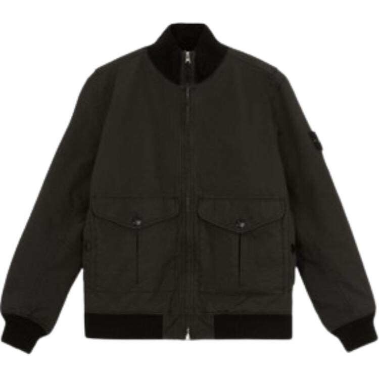 

Куртка мужская свинцово-серая Stone Island, серый