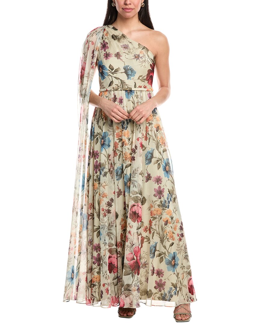 

Платье макси Mikael Aghal, зеленый