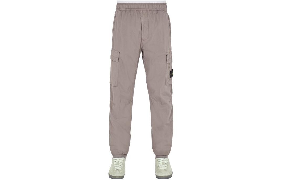 

Брюки-карго мужские серые Stone Island, серый