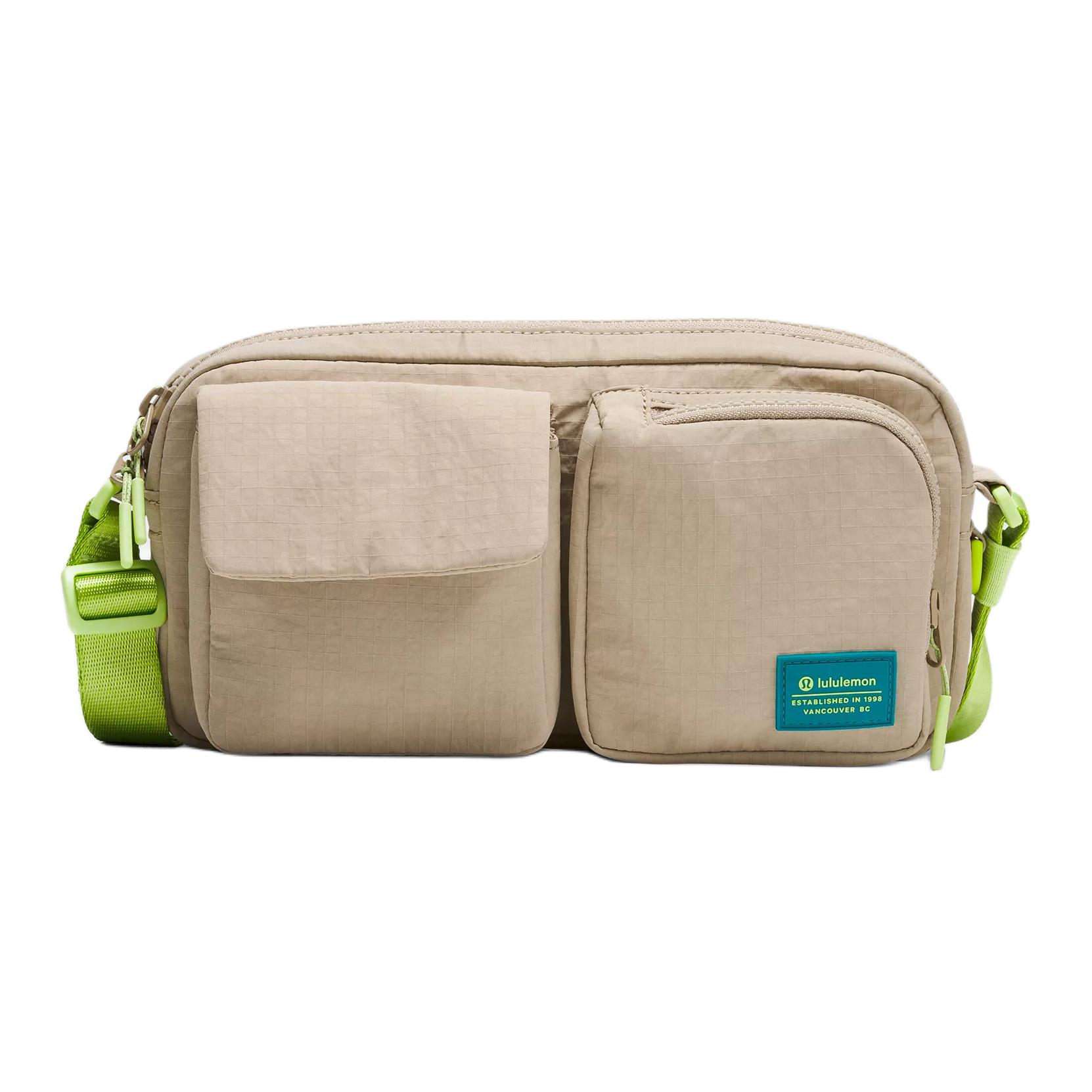 

Lululemon Нейлоновая плечевая сумка через плечо мужская дуб, Oak