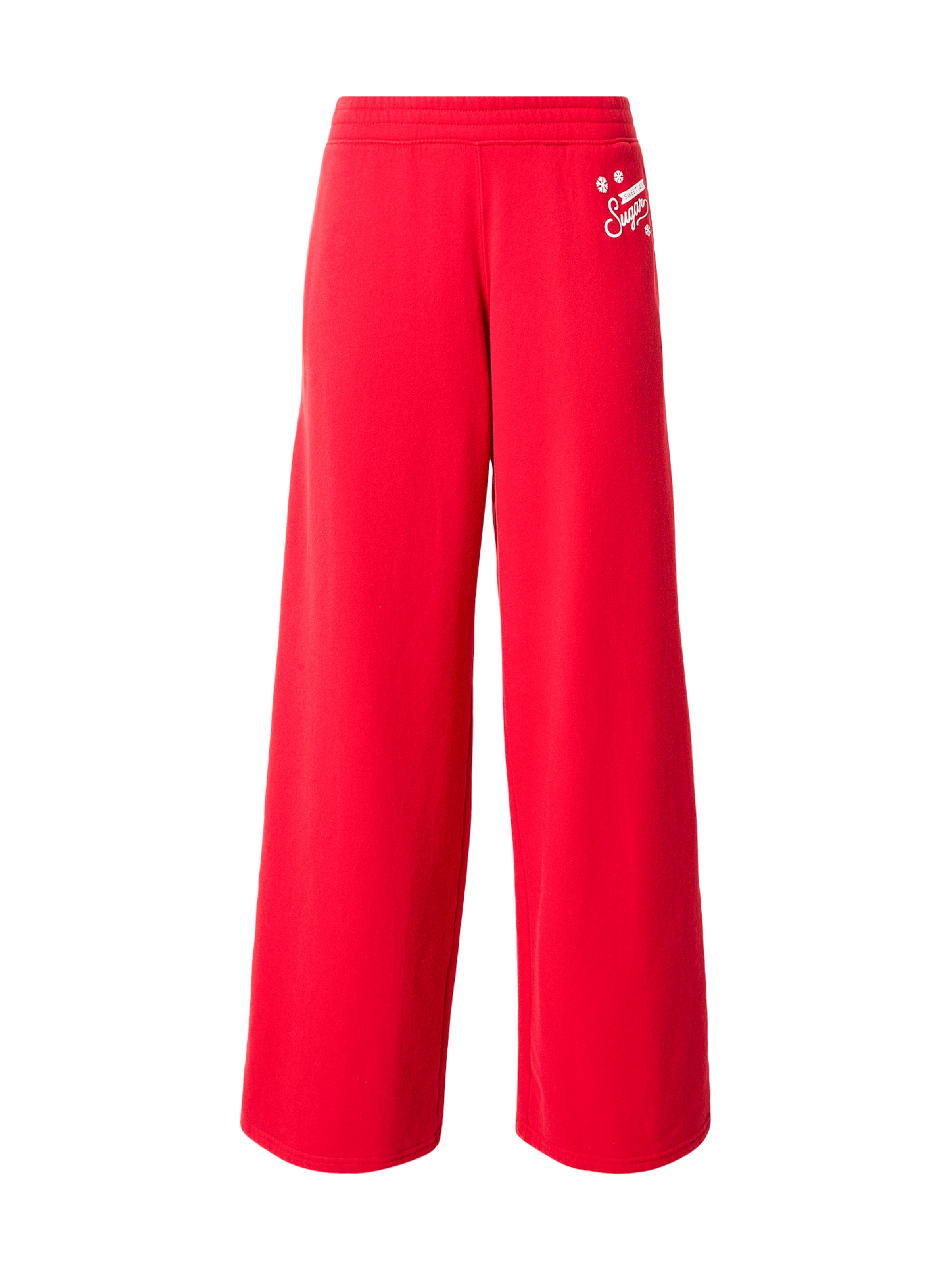 

HOLLISTER Багги-штаны 'SUGAR GLITTER' в красном цвете