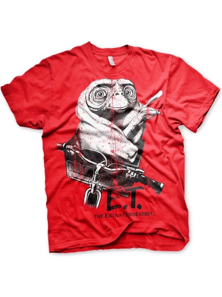 

Футболка E.T., красный
