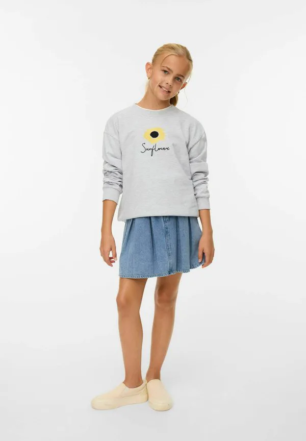 Толстовка vmulla Vero Moda Girl, Super Light Grey Melange