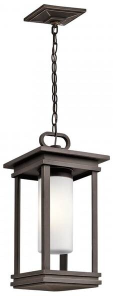 

Подвесной светильник Licht-Erlebnisse OWEN цвет bronze/weiß