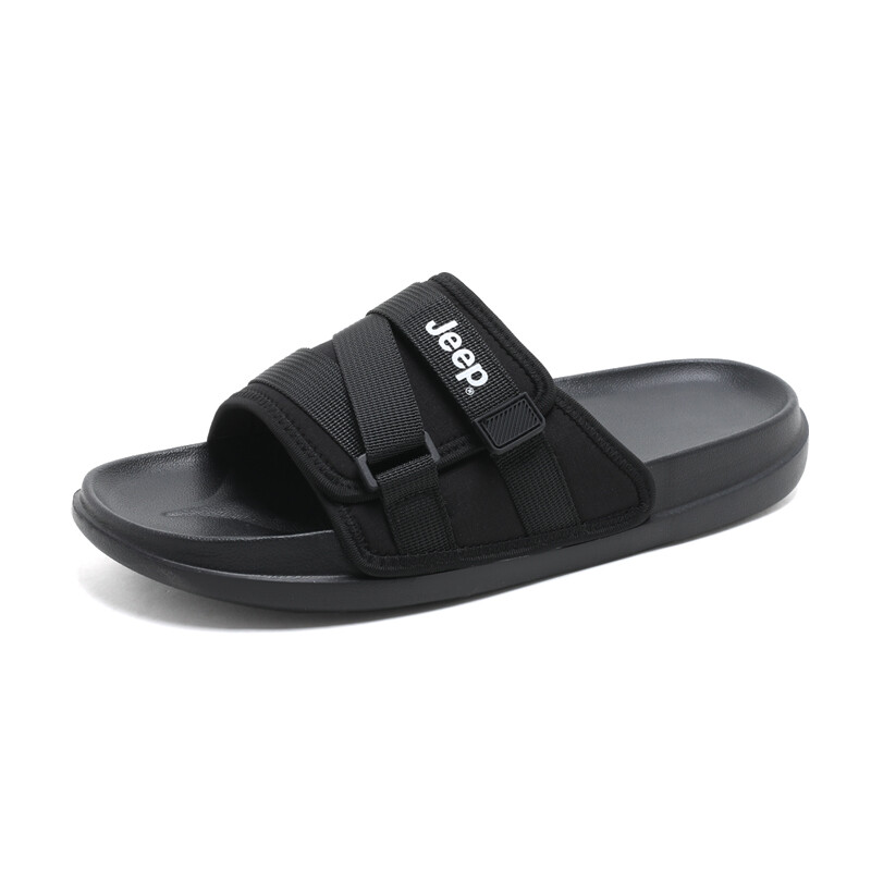 

Шлепанцы и сланцы Jeep Slide Slippers Men Black