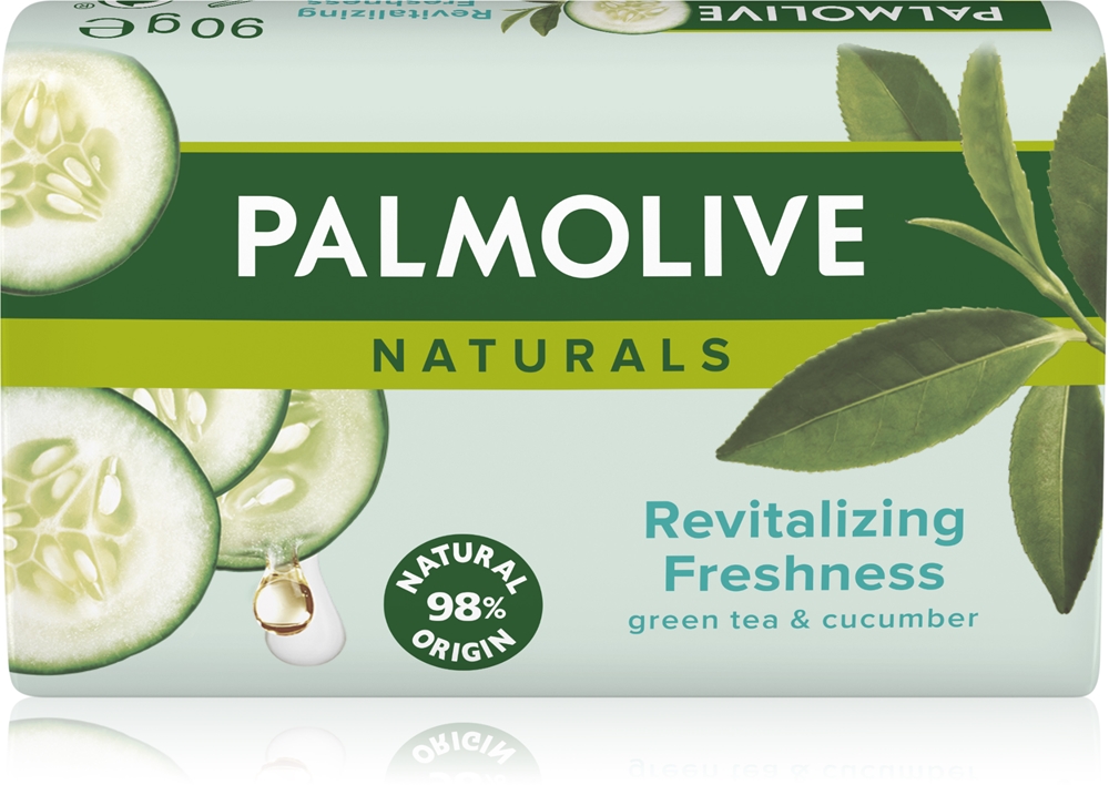 

Кусковое мыло Naturals с зеленым чаем и огурцом Palmolive, 90 гр