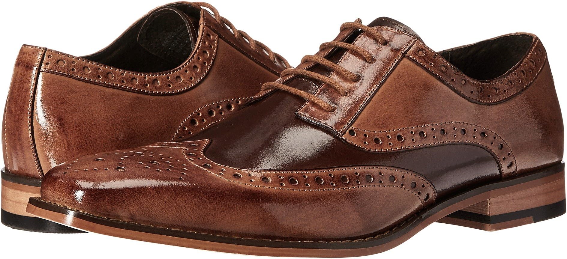 

Оксфорды Tinsley Wingtip Oxford Stacy Adams, цвет Tan/Brown