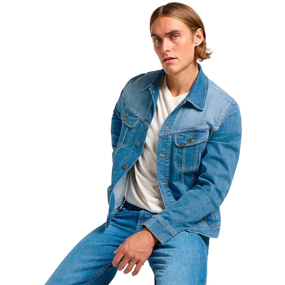 

Куртка Lee Rider denim, синий