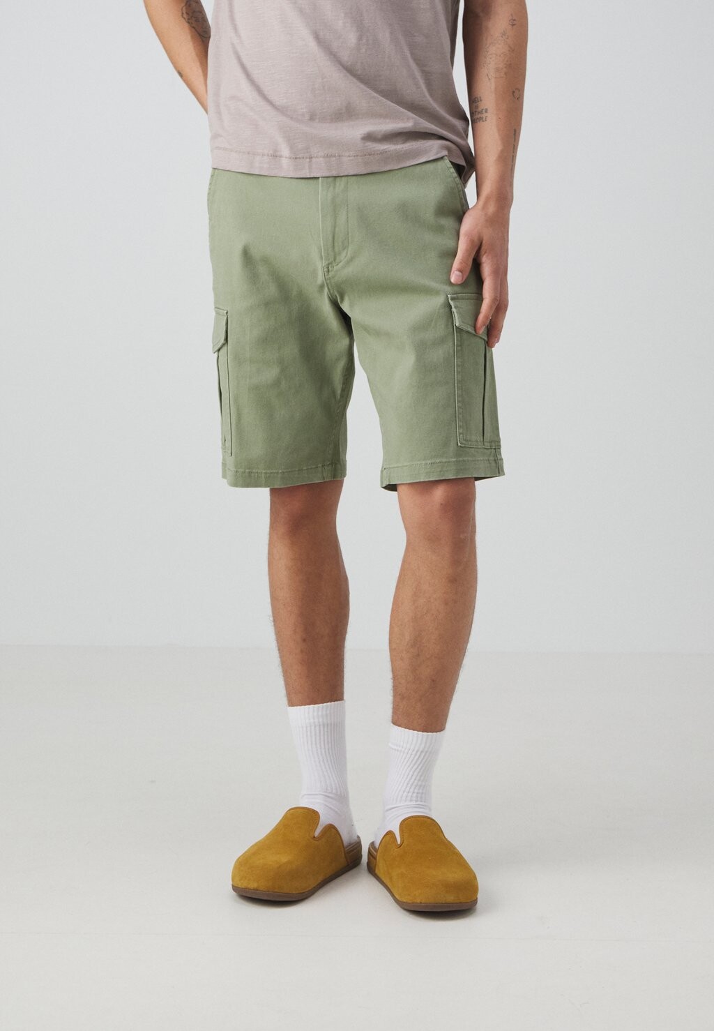 

Шорты JPSTJOE Jack & Jones, хаки