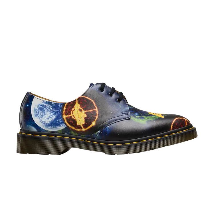 

Кроссовки Dr. Martens Supreme x 1461 'Public Enemy Backhand', черный